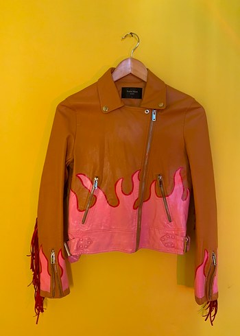 Noemi Kent Paris hand-painted jacket  one of a kind (S) - Görsel 4