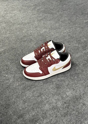 Bordo Stiletto Topuklu Kadın Spor Ayakkabı - Görsel 3