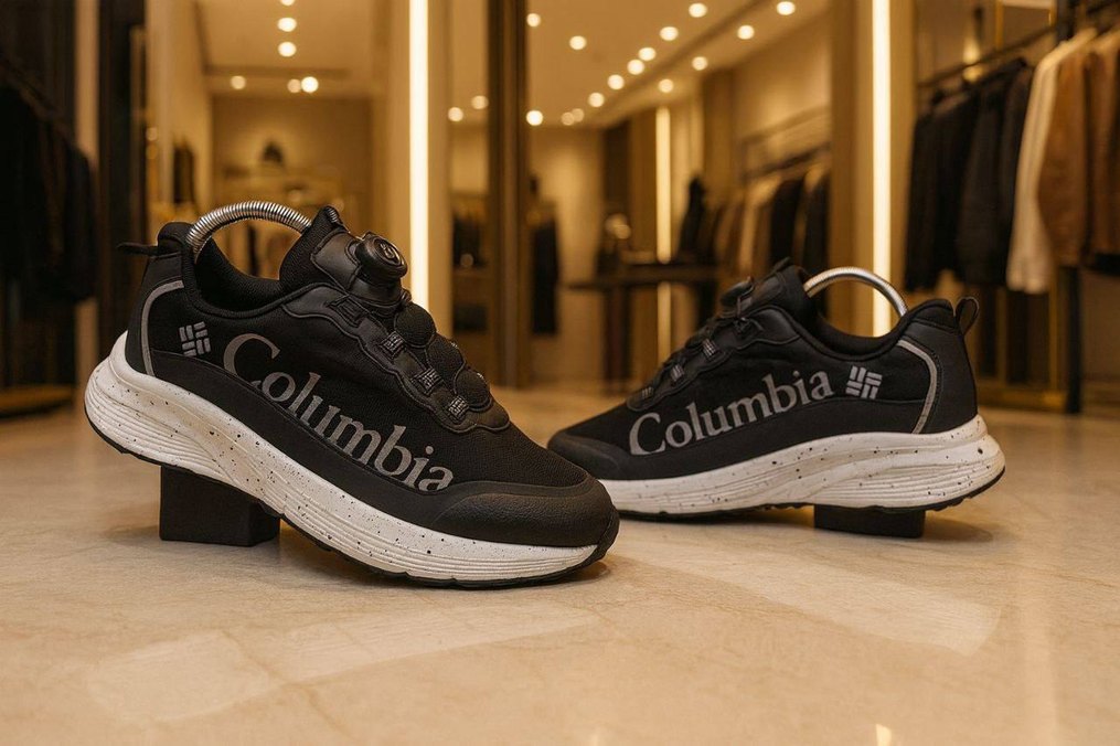 Columbia Siyah Velcro Spor Ayakkabı - Görsel 4