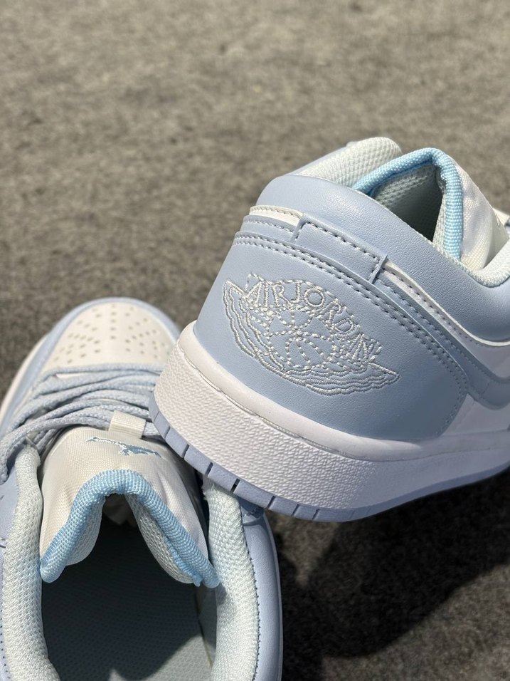 Pastel Mavi Kadın Stiletto Topuklu Spor Ayakkabı - Görsel 4