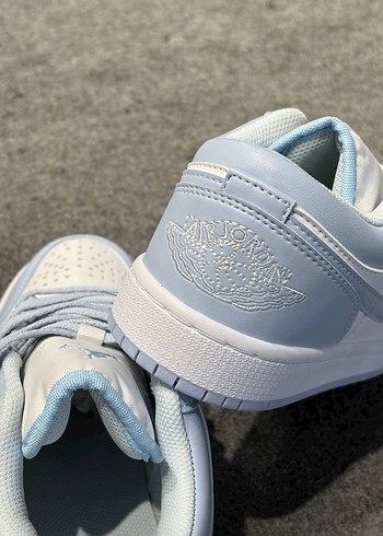 Mavi Pastel Stiletto Topuklu Kadın Spor Ayakkabı - Görsel 4