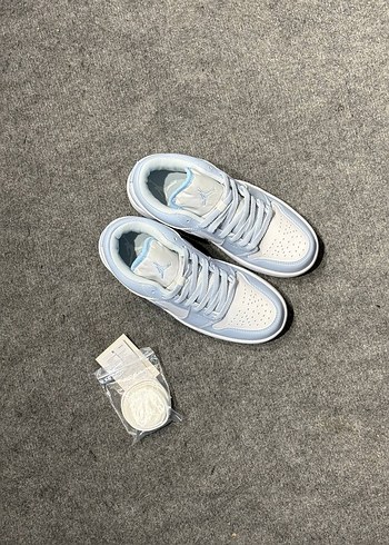 Mavi Pastel Stiletto Topuklu Kadın Spor Ayakkabı - Görsel 2