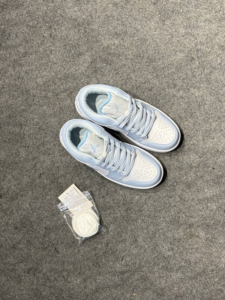 Mavi Pastel Stiletto Topuklu Kadın Spor Ayakkabı - Görsel 2