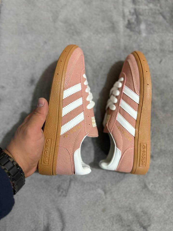 Pudra Renk Adidas Kadın Spor Ayakkabı - Görsel 5