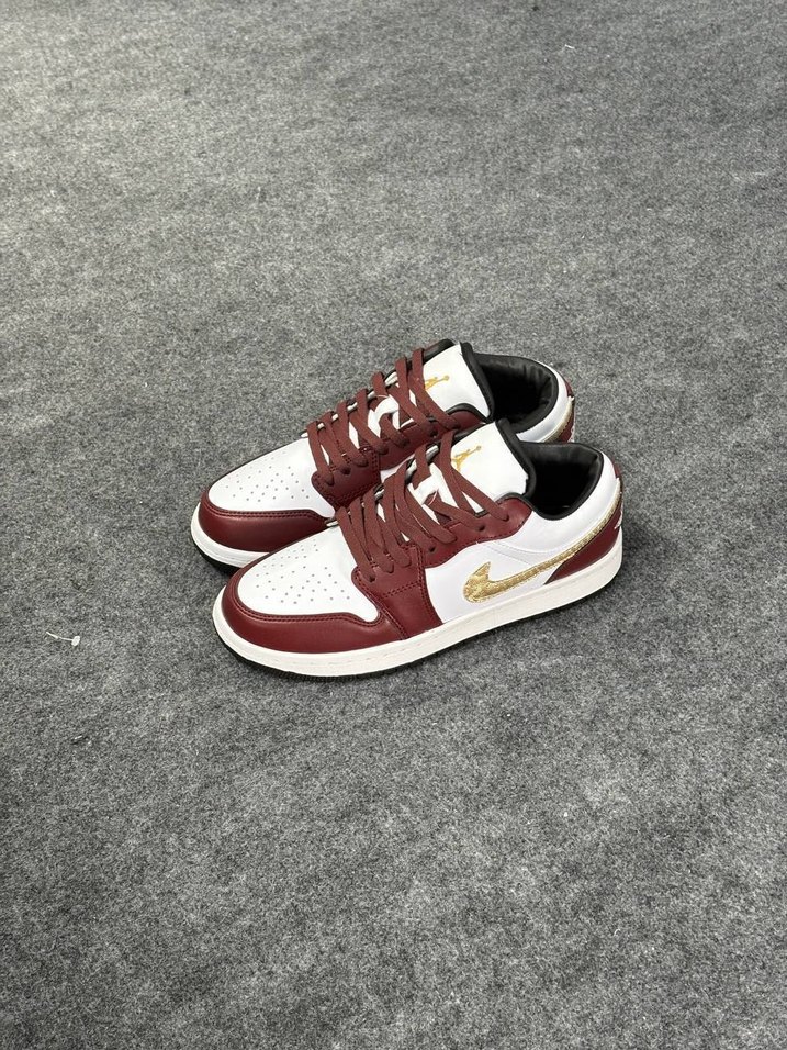 Bordo Stiletto Topuklu Kadın Spor Ayakkabı - Görsel 3