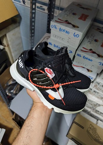 Nike Off White Siyah Sneaker