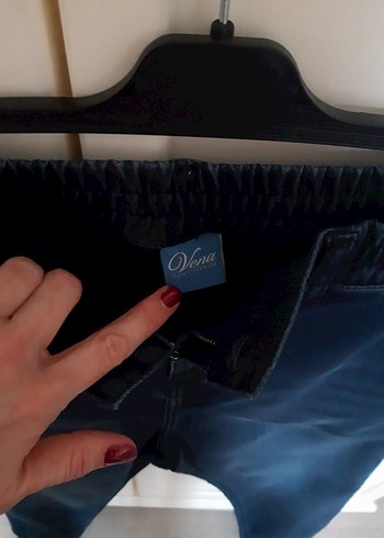 Beli Lastikli Lacivert Vena marka Norah modeli 26 beden - Görsel 4