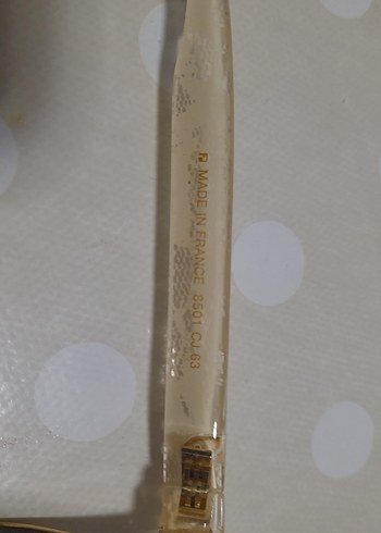 Dantel Detaylı Bej Vintage Kadın Güneş Gözlüğü - Görsel 3