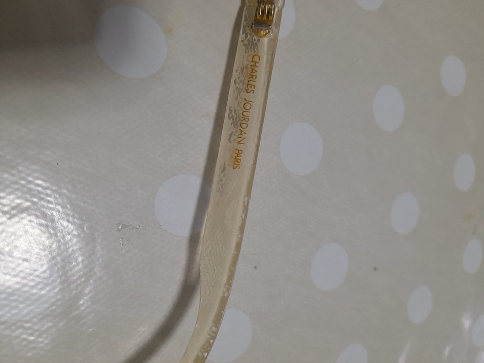 Dantel Detaylı Bej Vintage Kadın Güneş Gözlüğü - Görsel 4