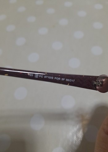 Bej Kadın Klasik Gözlük Şeffaf Camlı - Görsel 3