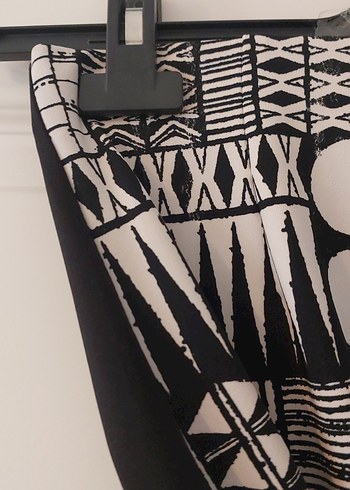 Siyah desenli kalem etek - Görsel 4