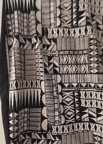 Siyah desenli kalem etek - Görsel 3