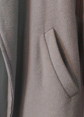 Açık Yeşil Uzun Kaban - Görsel 5