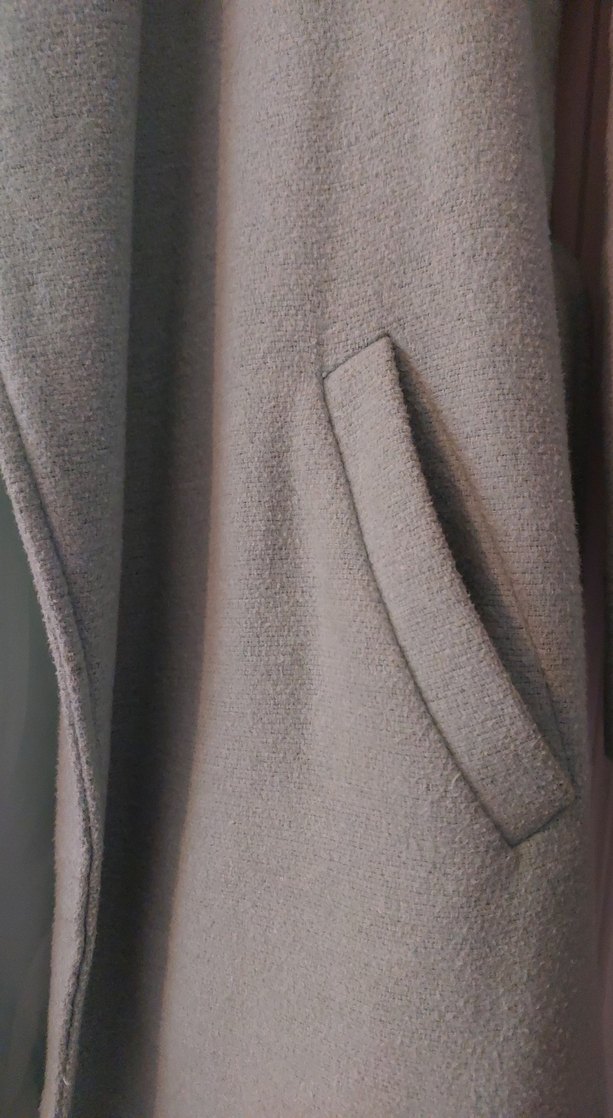 Açık Yeşil Uzun Kaban - Görsel 5