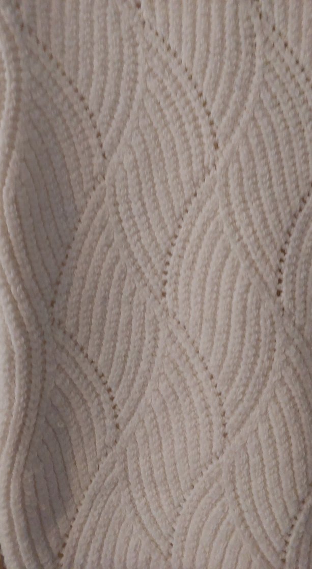 Kadın Beyaz Triko Kayık Yaka Kazak - Görsel 2