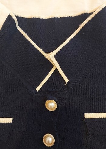 Düğmeli Kısa Kollu Midi Kadın Takım - Görsel 8