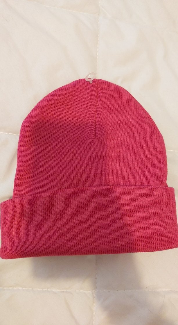 Kadın lila ve Pembe Örgü Bere - Görsel 2