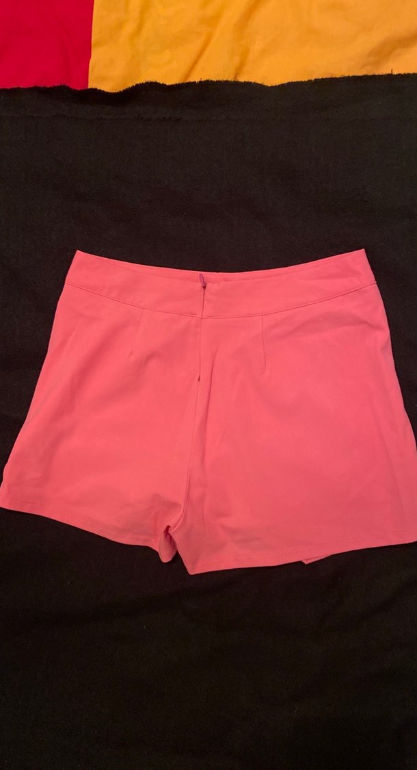 Mini Pembe Şort Etek - Görsel 2