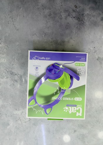 Renkli Kedi Kulaklığı AKZ-020 - Görsel 3