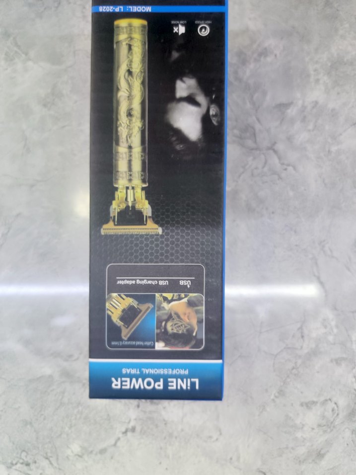 Altın Renkli Profesyonel Saç Kesme Makinesi - Görsel 2