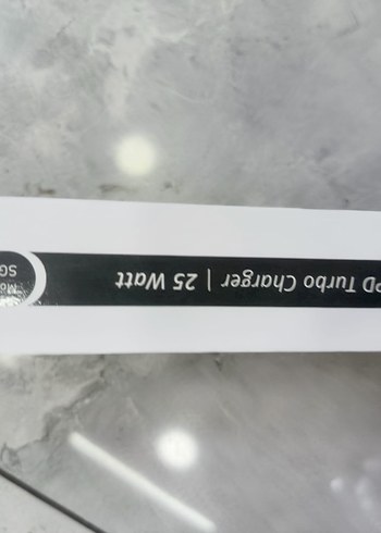 Siyah 25W PD Turbo Hızlı Telefon Şarj Cihazı - Görsel 3