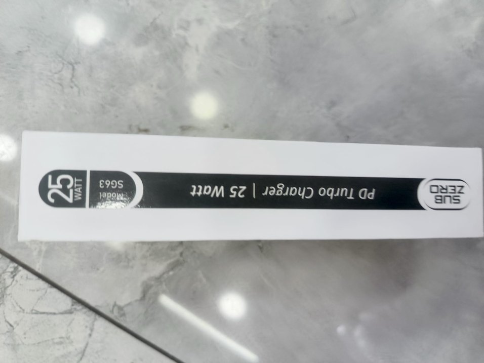 Siyah 25W PD Turbo Hızlı Telefon Şarj Cihazı - Görsel 3