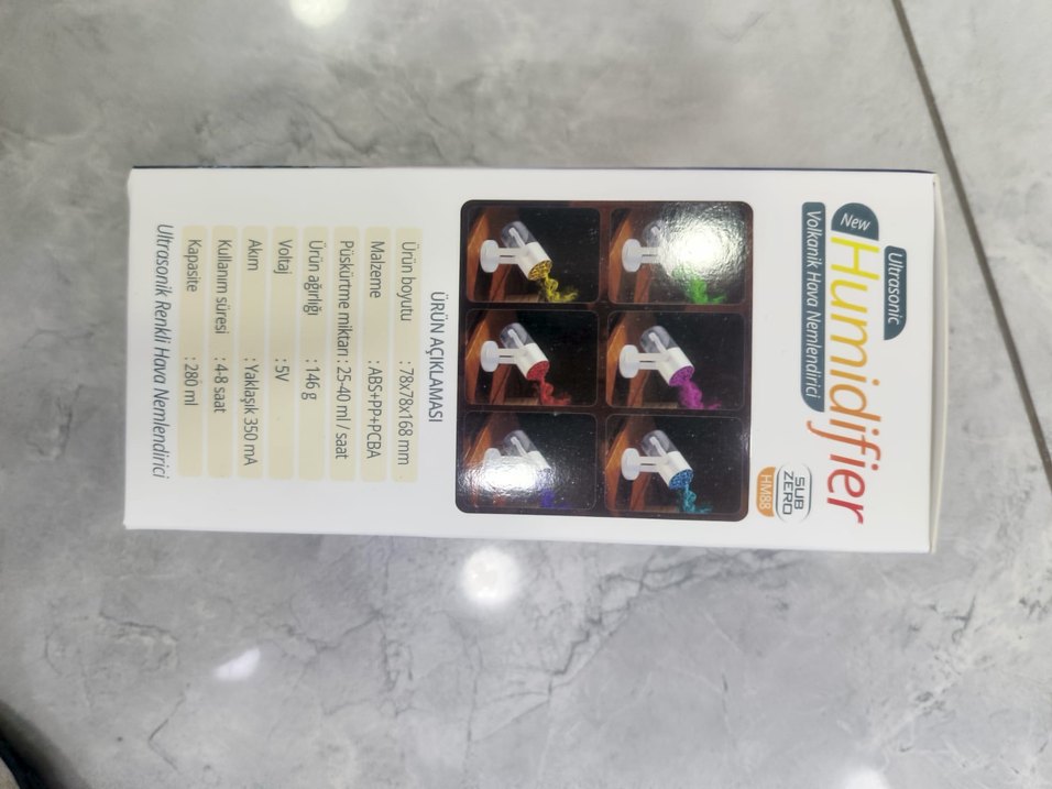 Beyaz Nano Atomizasyonlu Hava Nemlendirici - Görsel 3