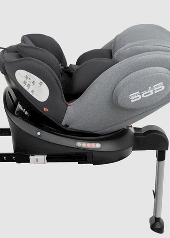 Kikkaboo Gri Çocuk Oto Koltuğu - Görsel 3