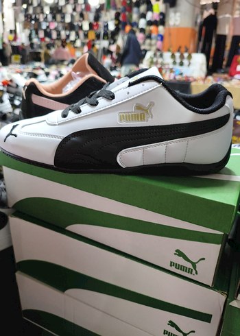 Puma Erkek Beyaz Siyah Spor 41 numara - Görsel 2