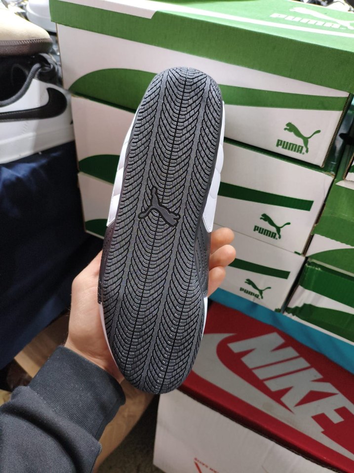 Puma Erkek Beyaz Siyah Spor 41 numara - Görsel 3