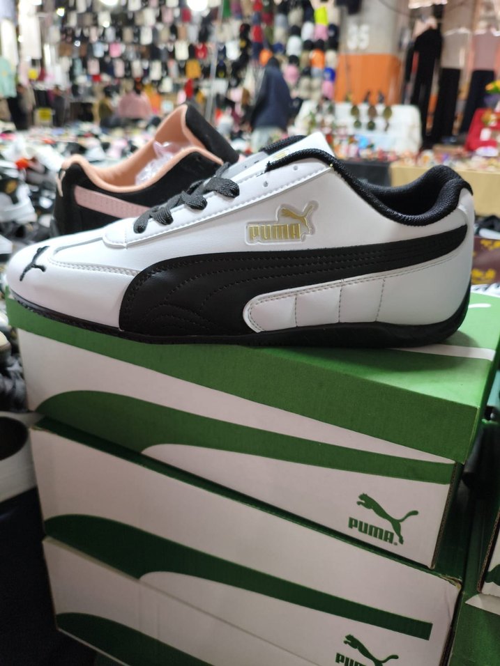 Puma Erkek Beyaz Siyah Spor 41 numara - Görsel 2