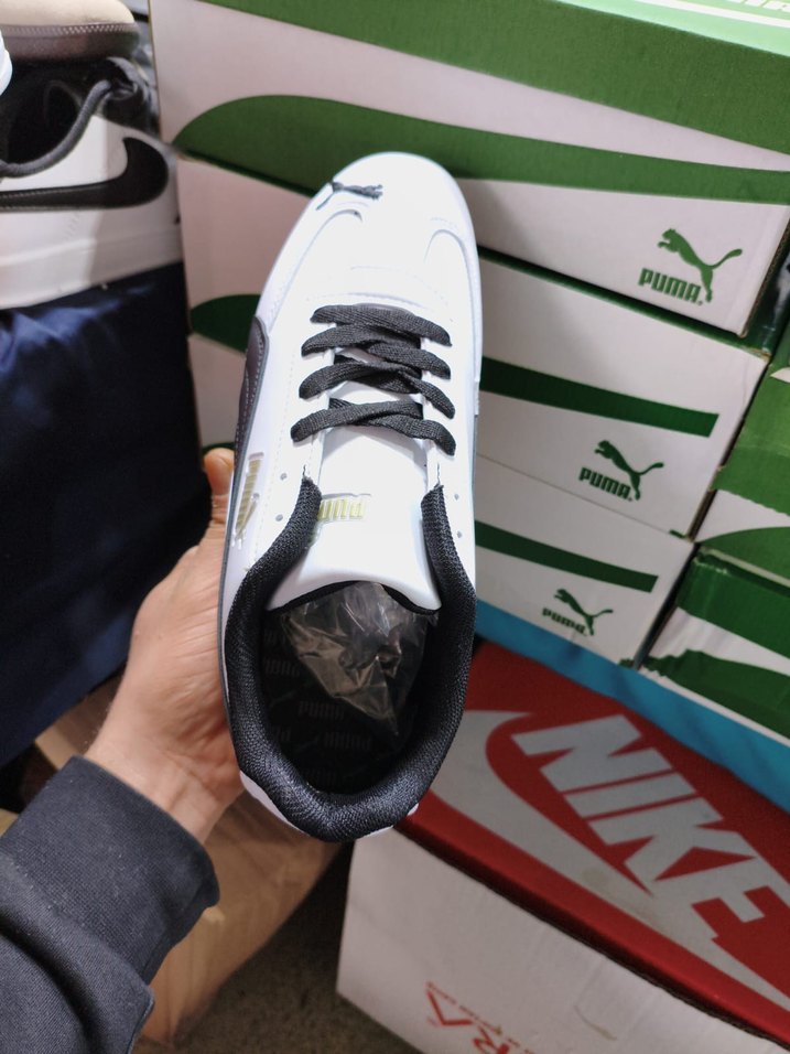 Puma Erkek Beyaz Siyah Spor 41 numara - Görsel 4