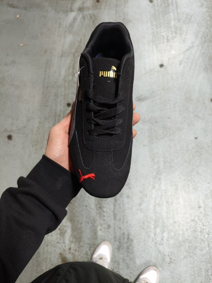 Erkek Siyah Kırmızı Puma Spor 42 NUMARA - Görsel 3