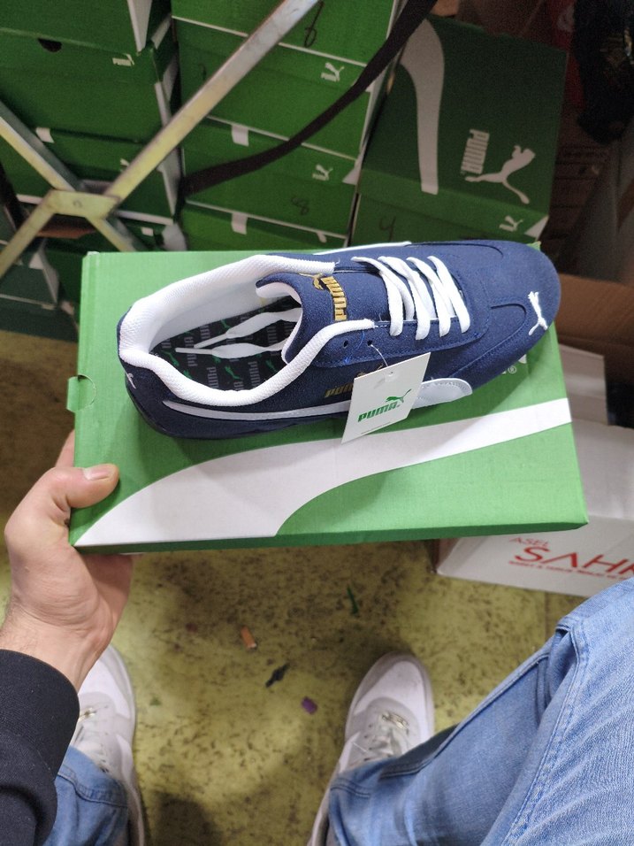 Mavi Puma Erkek Spor Ayakkabı 40 numara - Görsel 2