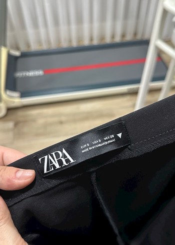 Siyah Streç Kumaş Kadın Pantolon - Görsel 3