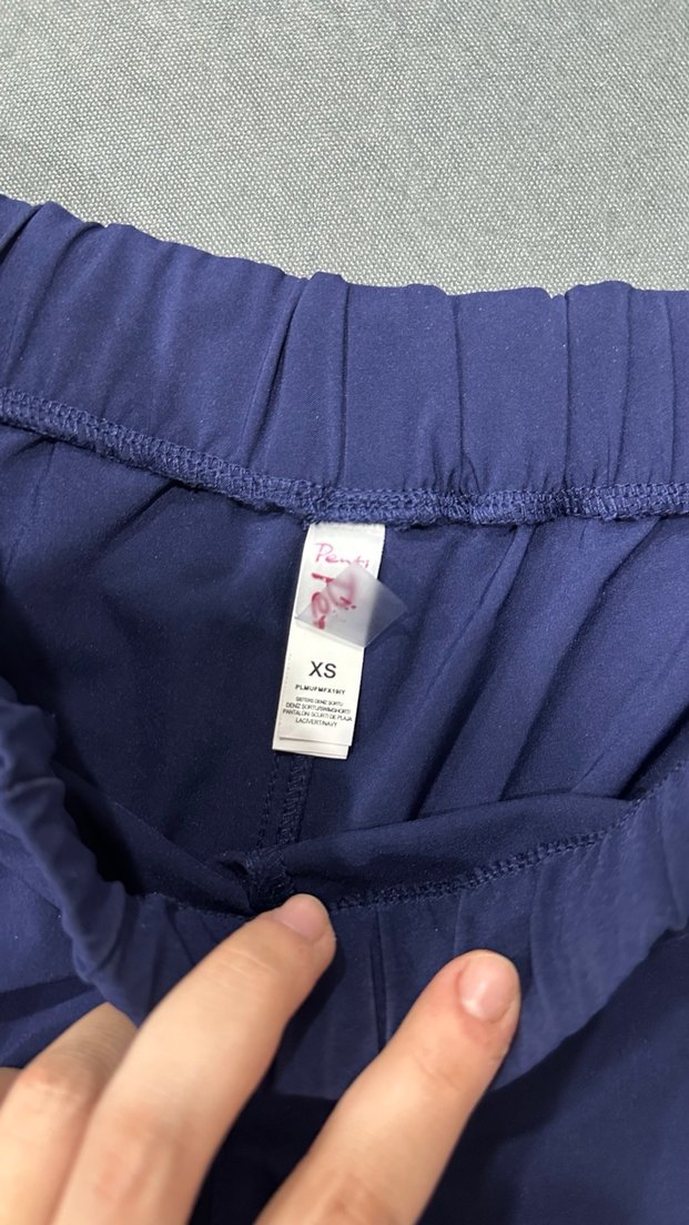 Fırfırlı Lacivert Mini Şort - Görsel 3