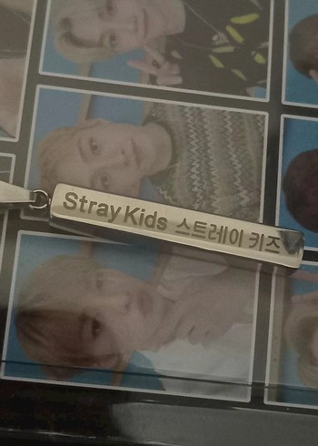Stray Kids Gümüş Renk Kolye - Görsel 2