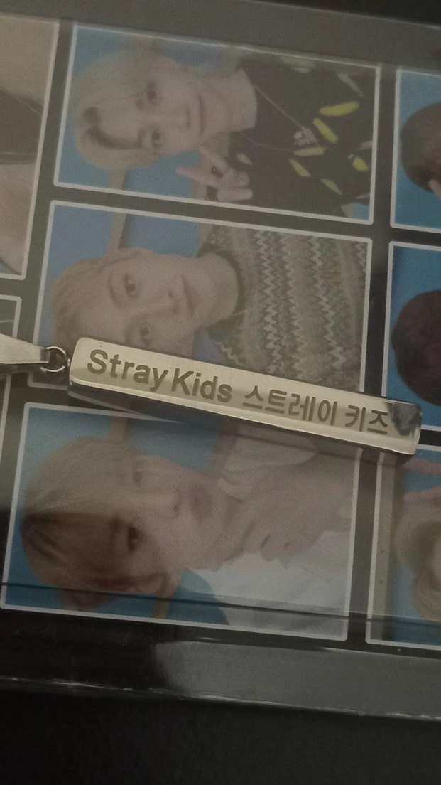 Stray Kids Gümüş Renk Kolye - Görsel 2