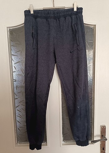 Gri Denim Erkek Rahat Kesim Eşofman Altı - Görsel 2