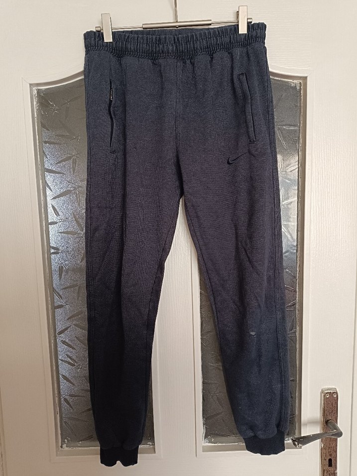 Gri Denim Erkek Rahat Kesim Eşofman Altı - Görsel 2