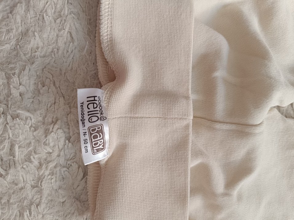 Bebek Mavi ve Krem pijama - Görsel 3