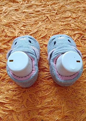 Gri Kız Çocuk Sıcak Panduf - Görsel 3