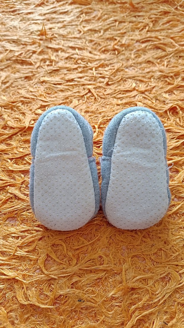 Gri Kız Çocuk Sıcak Panduf - Görsel 4