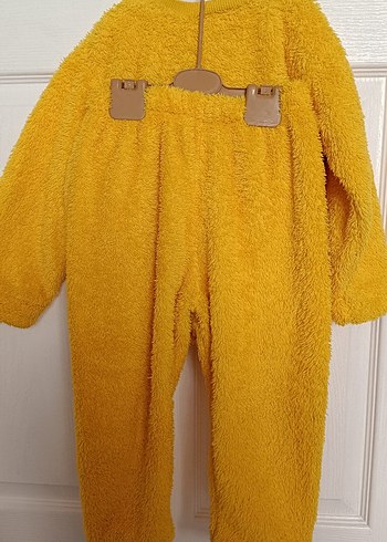 Kız çocuk Peluş Sweat Takım - Görsel 2