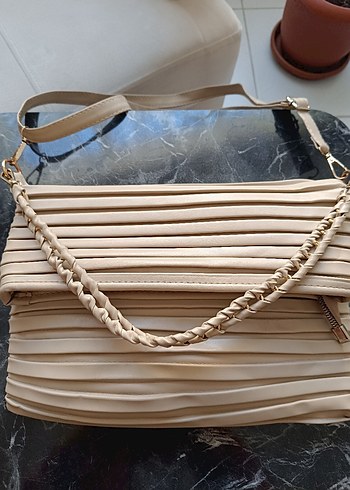 Bej Kadın Çanta - Görsel 2