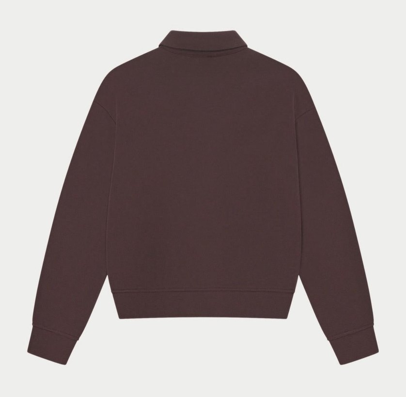 Kahverengi Uzun Kollu Sweatshirt - Görsel 2