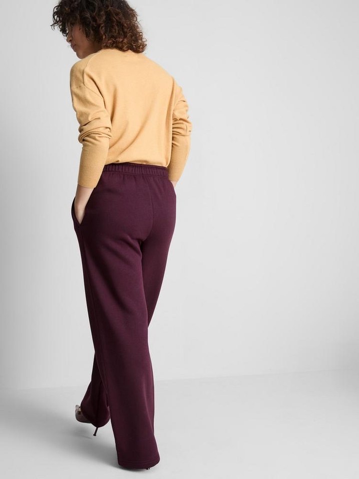 Pamuk Karışımlı Düz Paça Eşofman Altı - Görsel 4