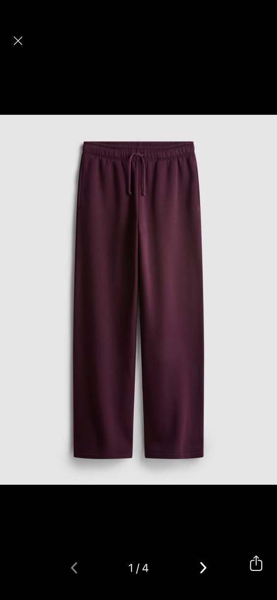 Pamuk Karışımlı Düz Paça Eşofman Altı - Görsel 3