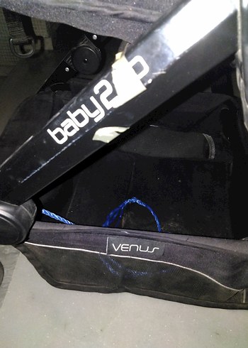 Baby2go Bebek arabası ana kucağı alt sepeti kapana bilir branda - Görsel 5