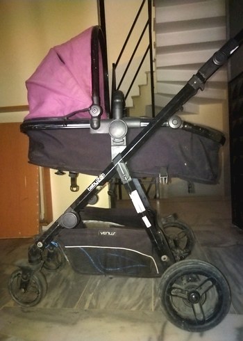 Baby2go Bebek arabası ana kucağı alt sepeti kapana bilir branda - Görsel 3